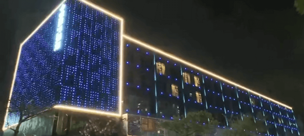 【视频】大楼整体亮化动态效果展示